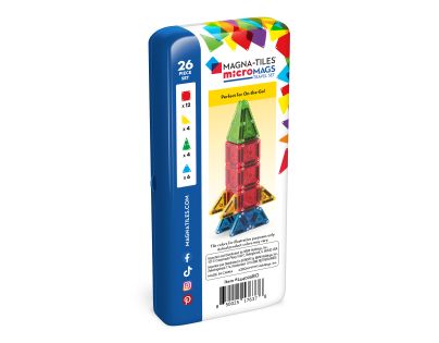 Magna-Tiles microMAGS Travel Set 26 dielov