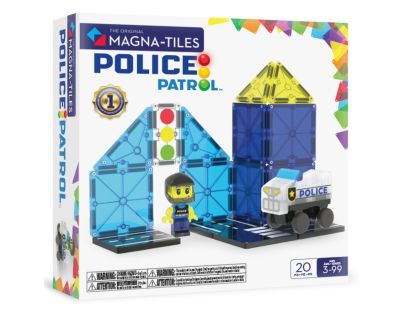 Magna-Tiles Police Patrol 20 dielov - Poškodený obal
