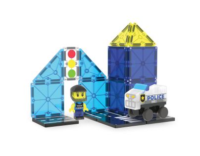 Magna-Tiles Police Patrol 20 dielov - Poškodený obal