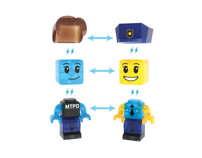 Magna-Tiles Police Station 35 dielov