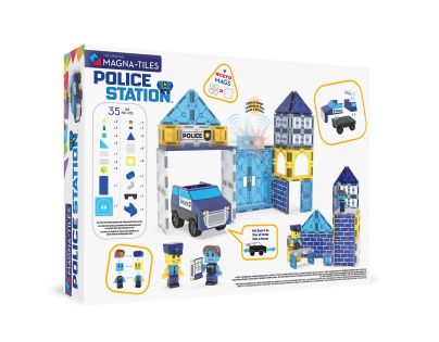 Magna-Tiles Police Station 35 dielov