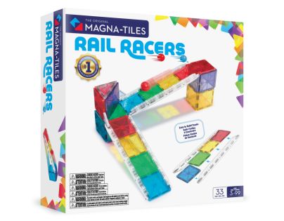 Magna-Tiles Rail Racers 33 dielov