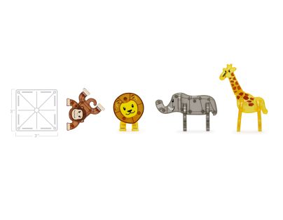 Magna-Tiles Safari 25 dielov