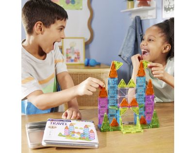 Magna-Tiles Travel Set Deluxe 55 dielov