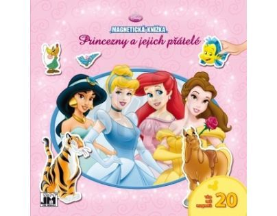 Magnetická knížky Disney Princess