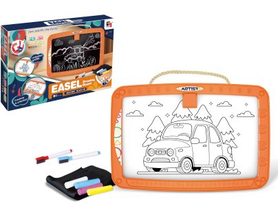 Magnetická kresliaca tabuľa obojstranná EASEL