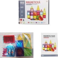 Magnetická stavebnica 42 ks Magnetic Tiles