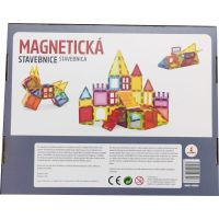 Magnetická stavebnica 42 ks Magnetic Tiles 4