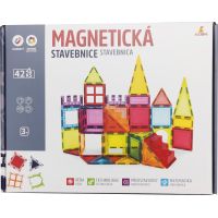 Magnetická stavebnica 42 ks Magnetic Tiles 3