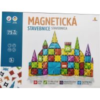 Magnetická stavebnica 75 ks Magnetic Tiles 3