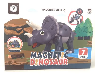 Magnetická stavebnica Triceratops