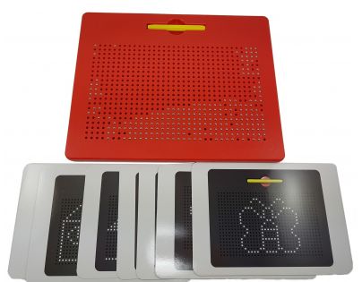 Magpad Magnetická kresliace tabuľa červená