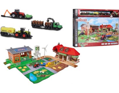 Majorette creatix Veľká farma s 5 vozidlami