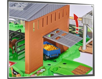 Majorette creatix Veľká farma s 5 vozidlami