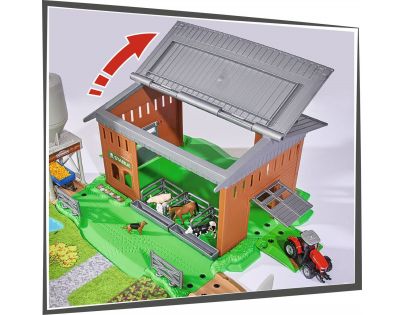 Majorette creatix Veľká farma s 5 vozidlami