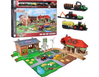 Majorette creatix Veľká farma s 5 vozidlami