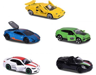 Majorette Dream Cars Italy 5 ks Darčeková sada 1 : 64