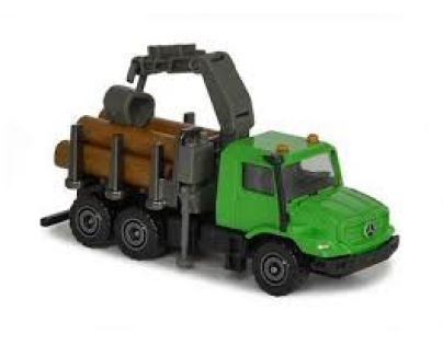 Majorette Farmárske vozidlo kovové Mercedes Benz Zetros 1 : 64