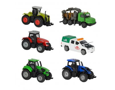 Majorette Farmárske vozidlo kovové Mercedes Benz Zetros 1 : 64