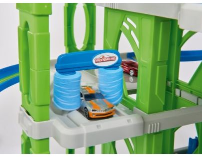Majorette Garáž Car Park 5 podlaží a 1 autíčko