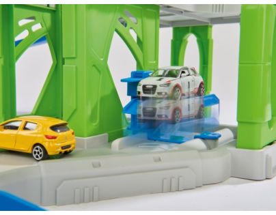 Majorette Garáž Car Park 5 podlaží a 1 autíčko