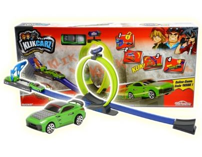 Majorette MJ 2050104 - Klikcarz Klik'N Test Track Set