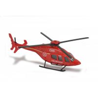 Majorette Vrtulník kovový 13 cm BEL 429 Červený záchranář Majorette Vrtulník kovový 13 cm BEL 429 Červený záchranář