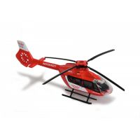 Majorette Vrtulník kovový 13 cm EC 145 Bílo-červený DRF Majorette Vrtulník kovový 13 cm EC 145 Bílo-červený DRF