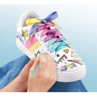 Make It Real Dekoratívne samolepky na topánky Rainbow Chic 4