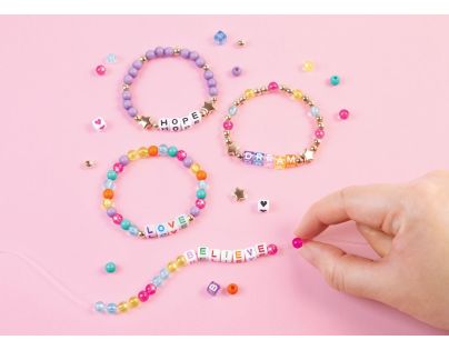 Make it Real Sada korálikov abecedy Povedz Áno!