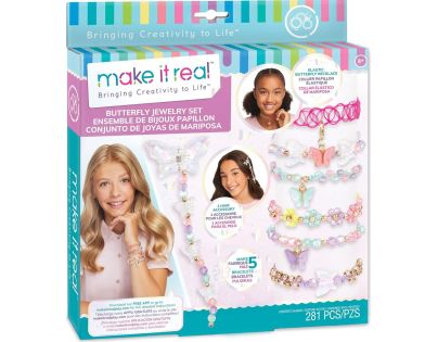 Make it Real Súprava na výrobu šperkov s motýlikmi
