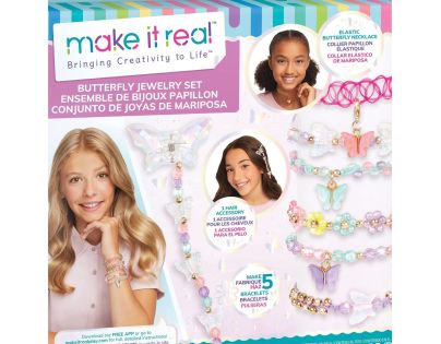 Make it Real Súprava na výrobu šperkov s motýlikmi