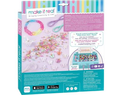 Make it Real Súprava na výrobu šperkov s motýlikmi