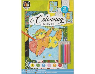 Maľovanie podľa čísel A4 24 designs