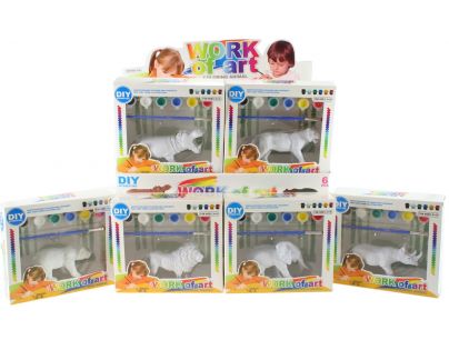Malování set zvířátka safari