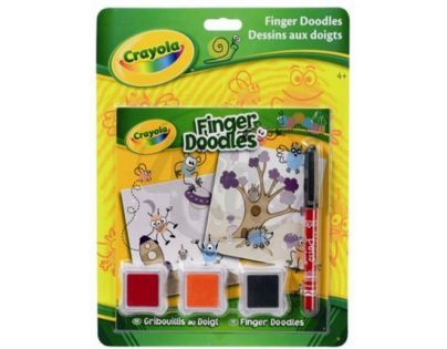 Malování prsty Crayola