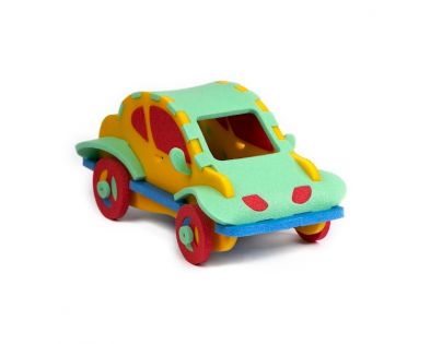 Malý Génius penové puzzle Autíčko 43 dílků