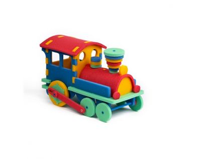 Malý Génius penové puzzle Vláčik 47 dielikov