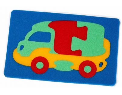 Malý Génius Penové puzzle Kamión 12 ks
