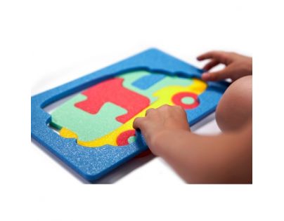 Malý Génius Penové puzzle Kamión 12 ks