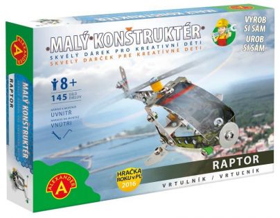 Alexander Malý konstruktér Vrtuľník 145 dielikov