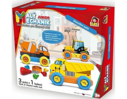 Made Malý mechanik  Junior stavebné autá