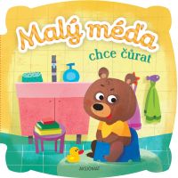 Malý medvedík. Chce čúrať