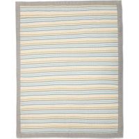 Mamas & Papas Pletená deka krémová Pastelové proužky 3