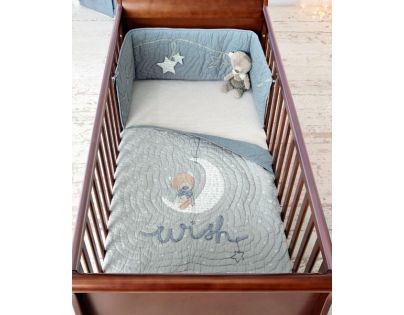 Mamas & Papas Prikrývka Millie & Boris modrá