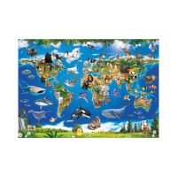 Dino Mapa zvierat 100 XL Puzzle 2