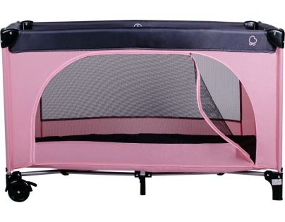 Mara cestovní postýlka hippo pink