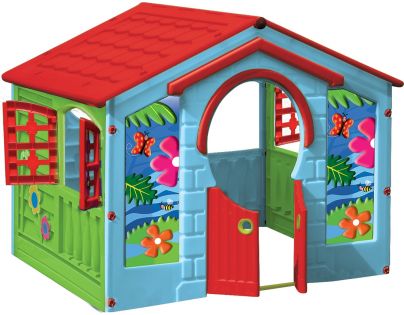 Marian Plast Detský domček Happy House Farmársky zelený