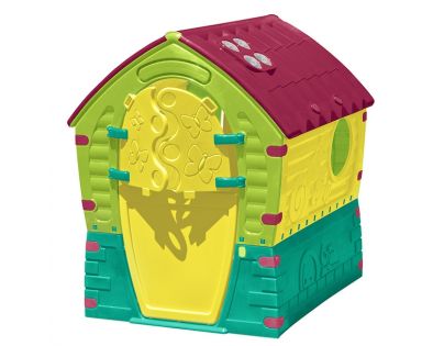 Marian Plast Domeček Dream House - žluto-zelený