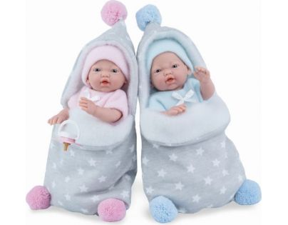 Marina & Pau 210-BP Bábika kúpacie bábätko New Born chlapček s fusakom 21 cm